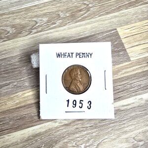Rare 1953 Wheat Penny Coins Collectibles